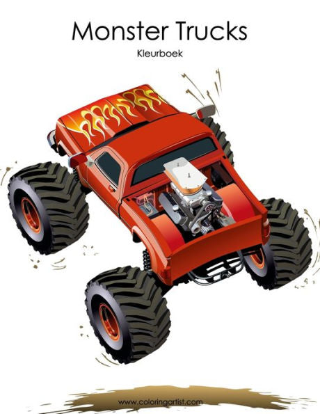 Monster Trucks Kleurboek 1 (Dutch Edition)