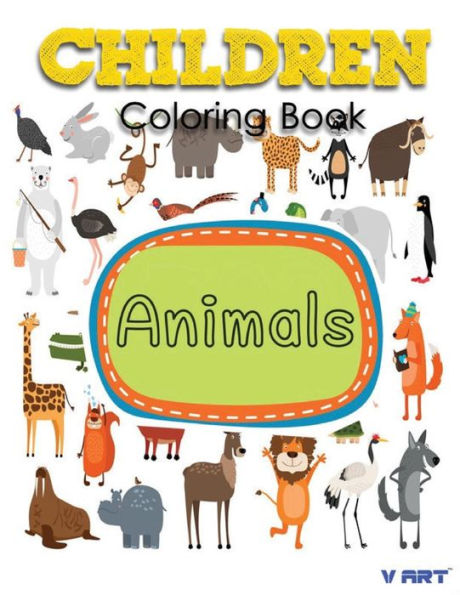 Children Coloring Book: Activity Coloring Books For Kids - 9781537074191