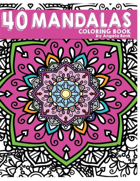 40 Mandalas Coloring Book