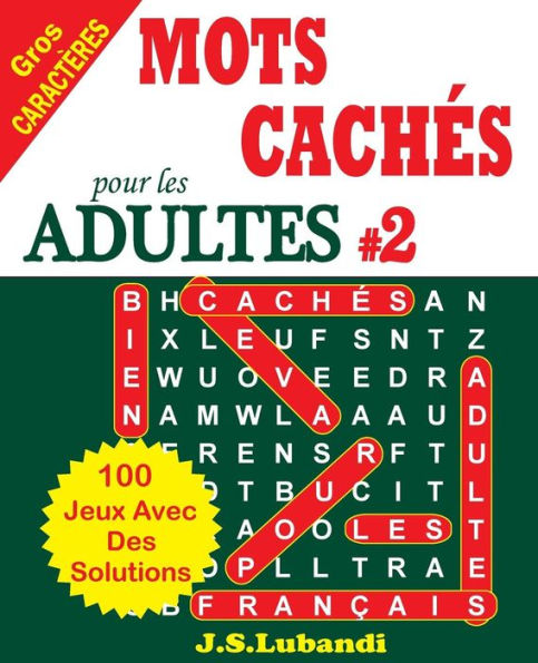 Mots Cach?s Pour Les Adultes # 2 (French Edition)