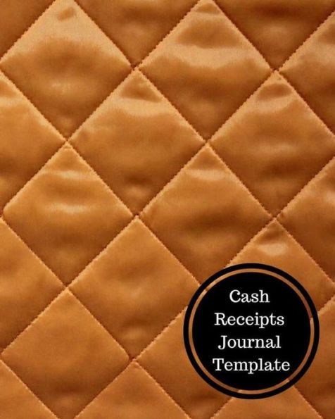 Cash Receipts Journal Template: Cash Receipt Log