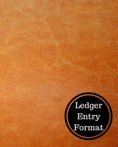 Ledger Entry Format: Two Columnar Format