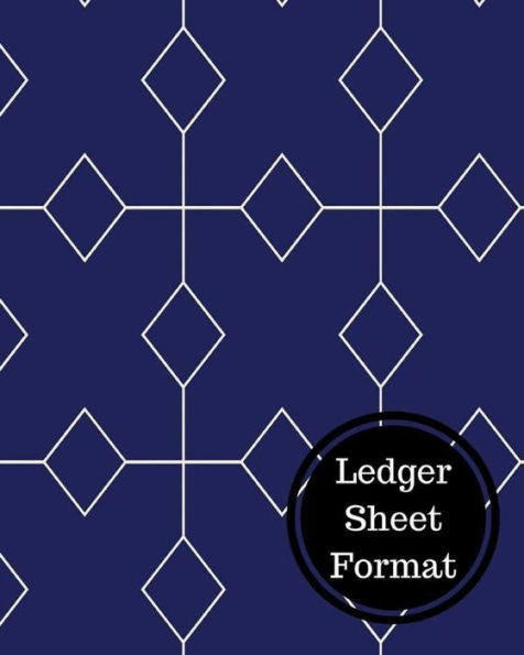 Ledger Sheet Format: 4 Column Columnar