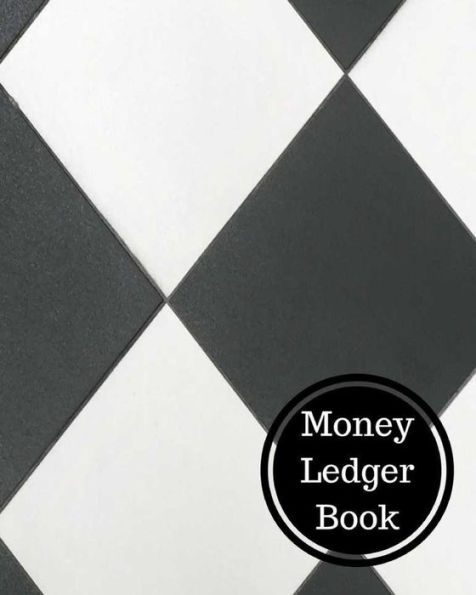 Money Ledger Book: 4 Column Columnar