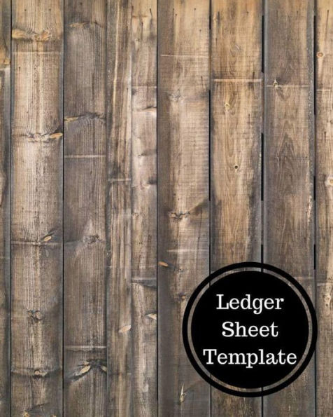 Ledger Sheet Template: Columnar 5 Column