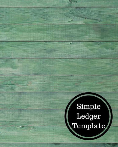 Simple Ledger Template: Columnar 5 Column