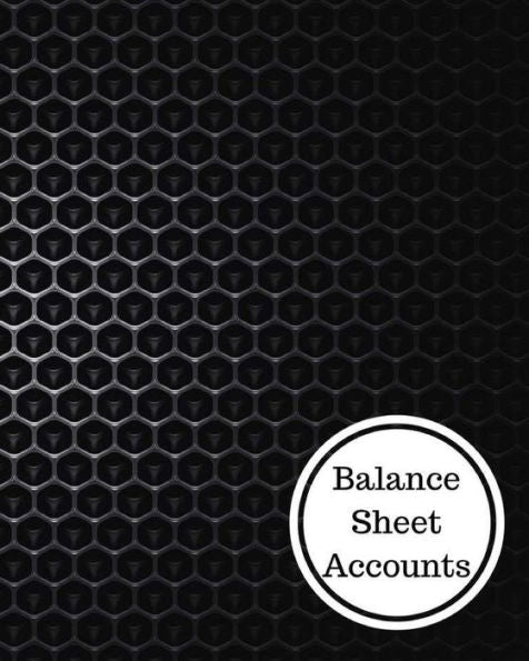 Balance Sheet Accounts: Balance Sheet Book