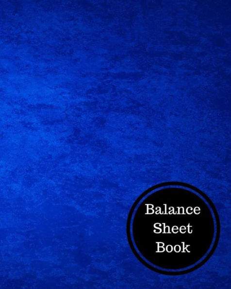 Balance Sheet Book