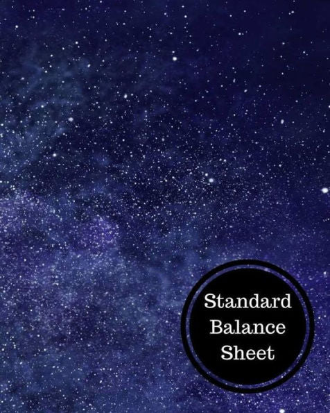 Standard Balance Sheet: Balance Sheet Book