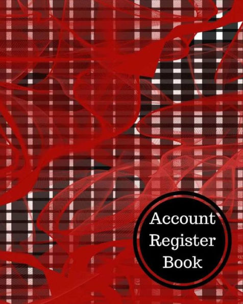 Account Register Book: Bank Transaction Register