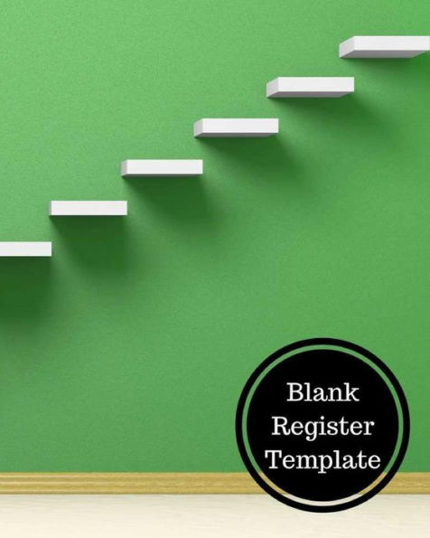 Blank Register Template: Check Register