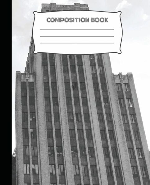 Composition Book: Abandoned Building In Hot Springs