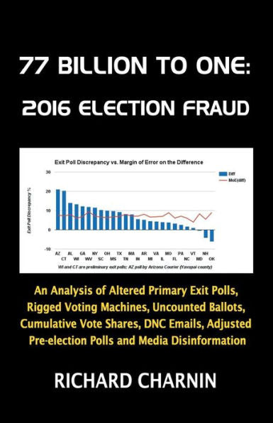 77 Billion To One: 2016 Election Fraud