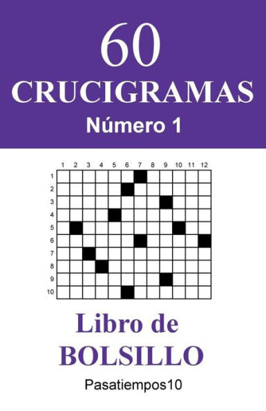 60 Crucigramas Libro De Bolsillo - N. 1 (Spanish Edition)