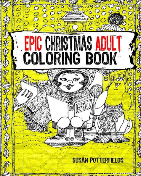 Epic Christmas Adult Coloring Book