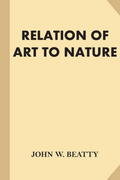 The Relation Of Art To Nature - 9781540337535
