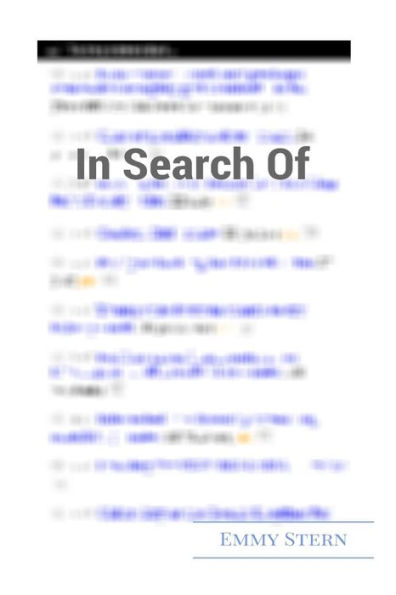 In Search Of - 9781540382955