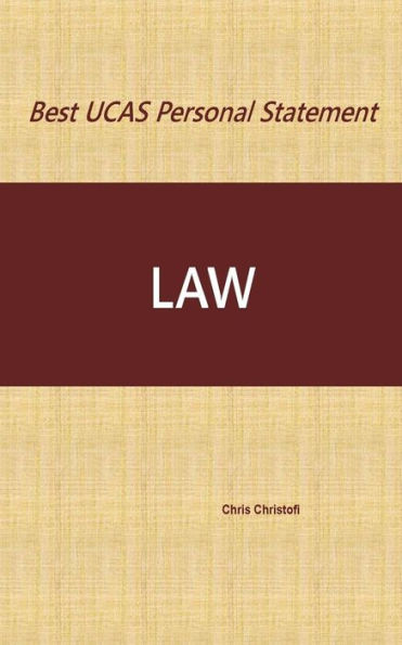 Best Ucas Personal Statement: Law: Law