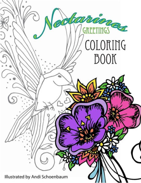 Nectarines Greetings Coloring Book For All Ages