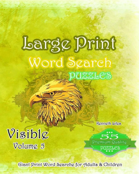 Large Print Word Search Puzzles: Puzzles And Games (Visible) - 9781541125476