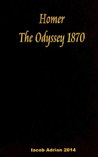 Homer The Odyssey 1870
