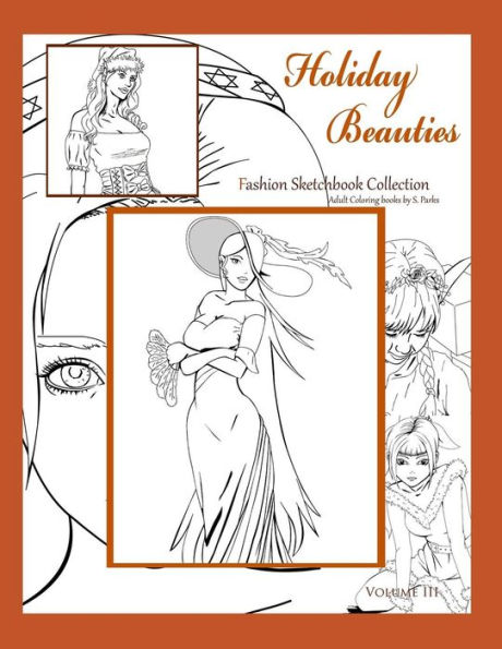 Holiday Beauties: Art Book (Fashion Coloring)