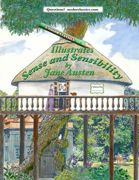 U Color Classics Ilustrates Sense And Sensibity By Jane Austen (The Third Of Six Books Illustrating Jane Austen's Books)
