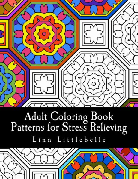 Adult Coloring Book - Patterns For Stress Relieving (Hello Patterns World)