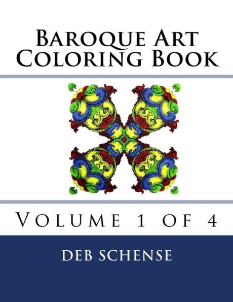 Baroque Art Coloring Book Volume 1 Of 4