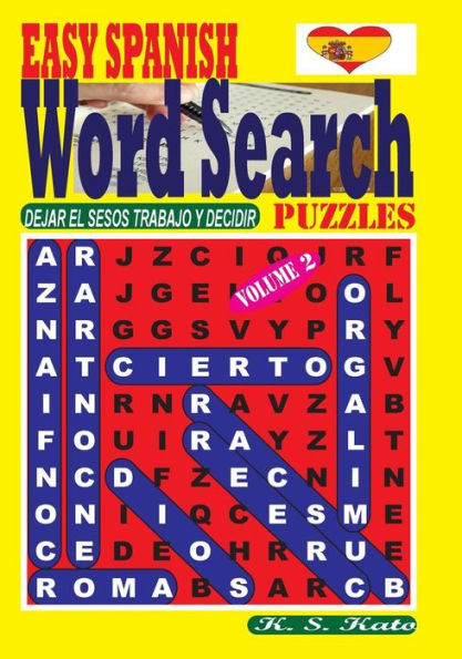 Easy Spanish Word Search Puzzles. Vol. 2 (Spanish Edition)