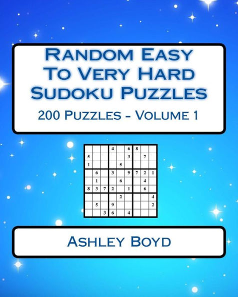 Random Easy To Very Hard Sudoku Puzzles - 9781542536479
