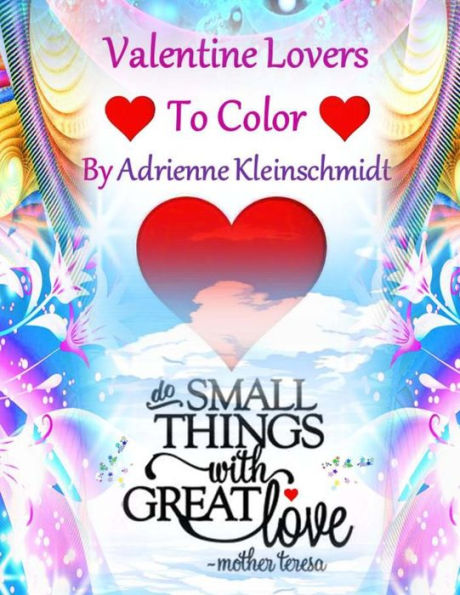 Valentine Lovers To Color!
