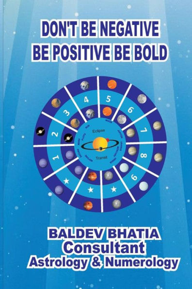 Don't Be Negative: Be Positive Be Bold