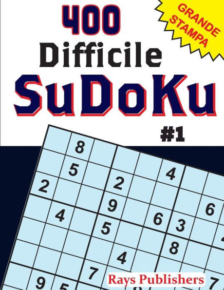 400 Difficile-Sudoku #1 (Italian Edition)