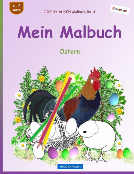 Brockhausen Malbuch Bd. 4 - Mein Malbuch: Ostern (German Edition)
