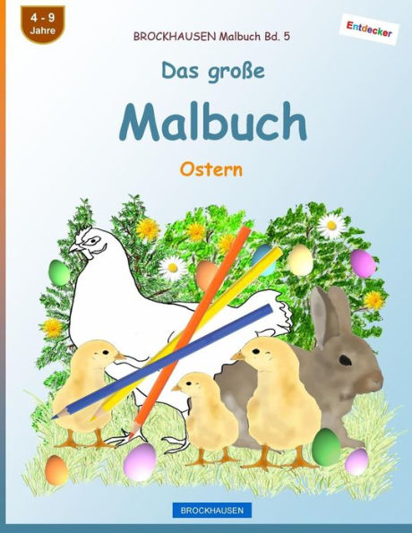 Brockhausen Malbuch Bd. 5 - Das GroBe Malbuch: Ostern (German Edition)