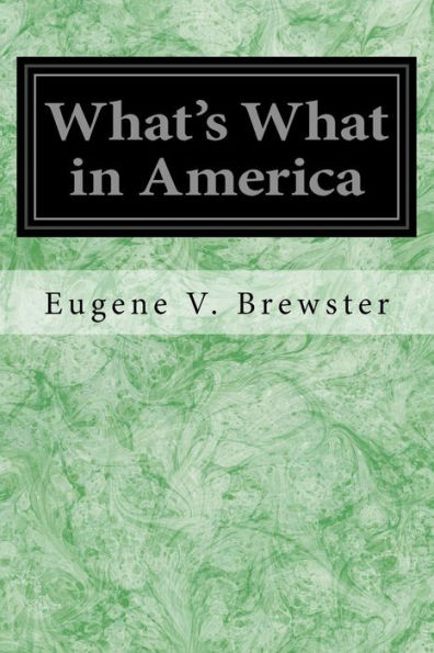 What's What In America - 9781545341582