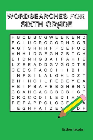 Wordsearches For Sixth Grade
