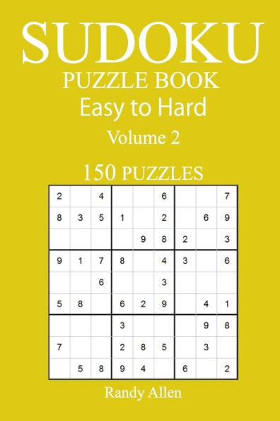 150 Easy To Hard Sudoku Puzzle Book - 9781546367086