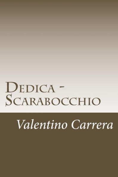 Dedica - Scarabocchio (Italian Edition)