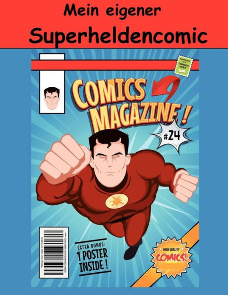 Mein Eigener Superheldencomic (German Edition)