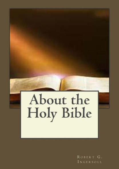 About The Holy Bible