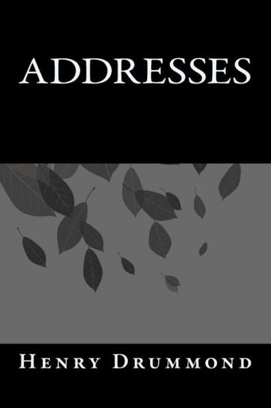 Addresses - 9781546818441