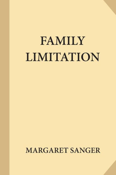 Family Limitation - 9781547265305