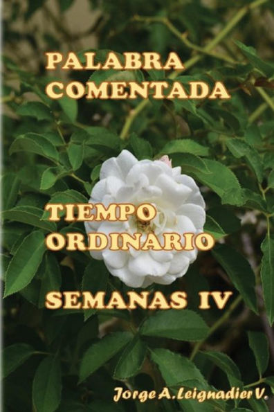 Palabra Comentada Tiempo Ordinario Semanas Iv (Spanish Edition)