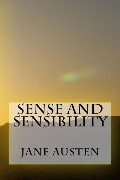 Sense And Sensibility - 9781548305161