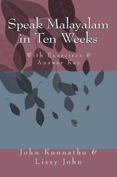 Speak Malayalam In Ten Weeks