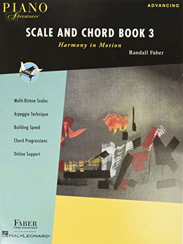 Piano Adventures Scale And Chord Book 3: Harmony In Motion