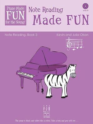 Piano Made Fun For The Young Note Reading Book 3 (Piano Made Fun For The Young, 3)