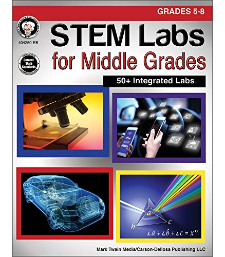 Mark Twain - Stem Labs For Middle Grades, Grades 5 - 8
